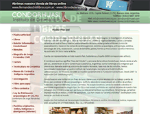 Tablet Screenshot of condorhuasi.org.ar